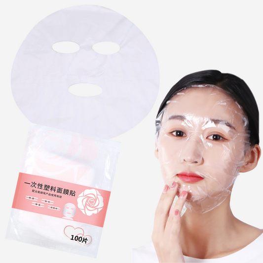 Máscara Plástica Descartável  - 100pcs