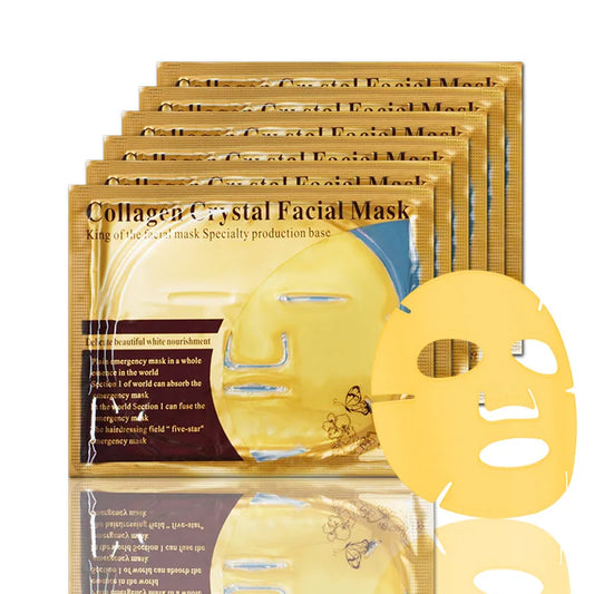 Máscara Crystal Facial de Colágeno - 05 peças