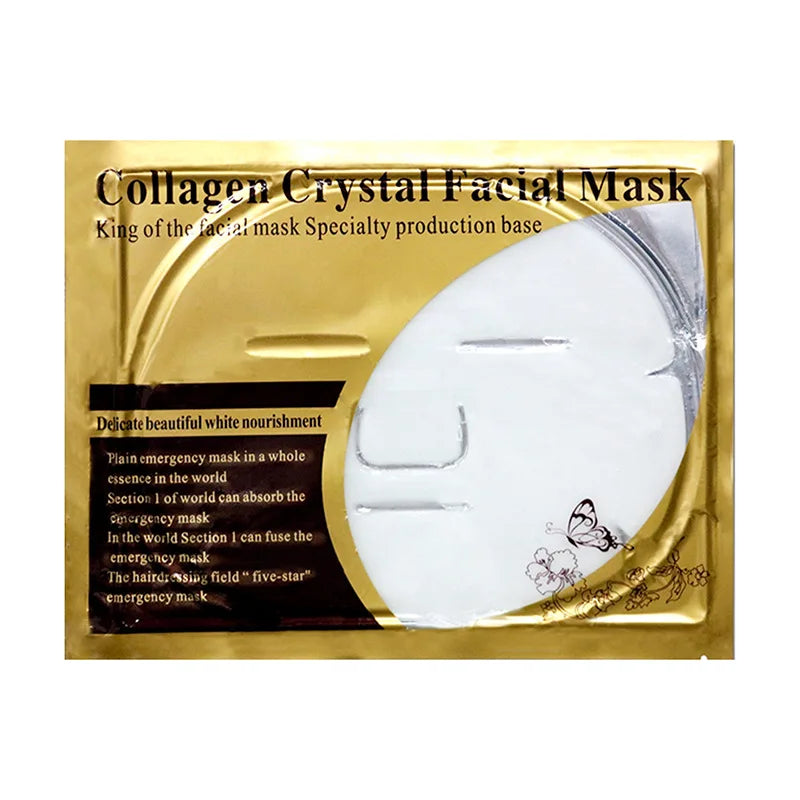 Máscara Crystal Facial de Colágeno - 05 peças