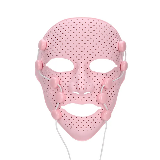 Máscara de Silicone para Massagem Facial Elétrica