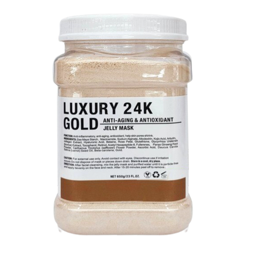 Jelly Mask Luxury 24K Gold - Antioxidante e Rejuvenescimento 650g